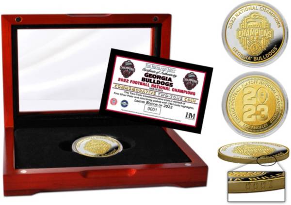 Highland Mint 2022 College Football National Champions Georgia Bulldogs Two Tone Coin product image
