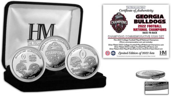 Highland Mint New York Giants 4-Time Super Bowl Champions Gold Coin Set