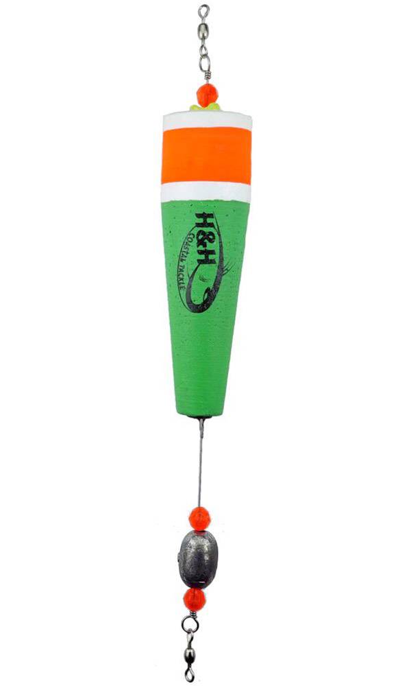 H&H Weighted Coastal Popping Floats product image