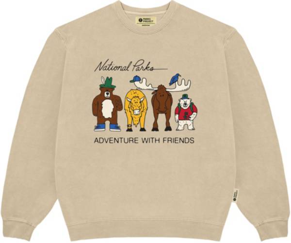 Parks Project Adventure with Friends Crewneck Sweatshirt product image
