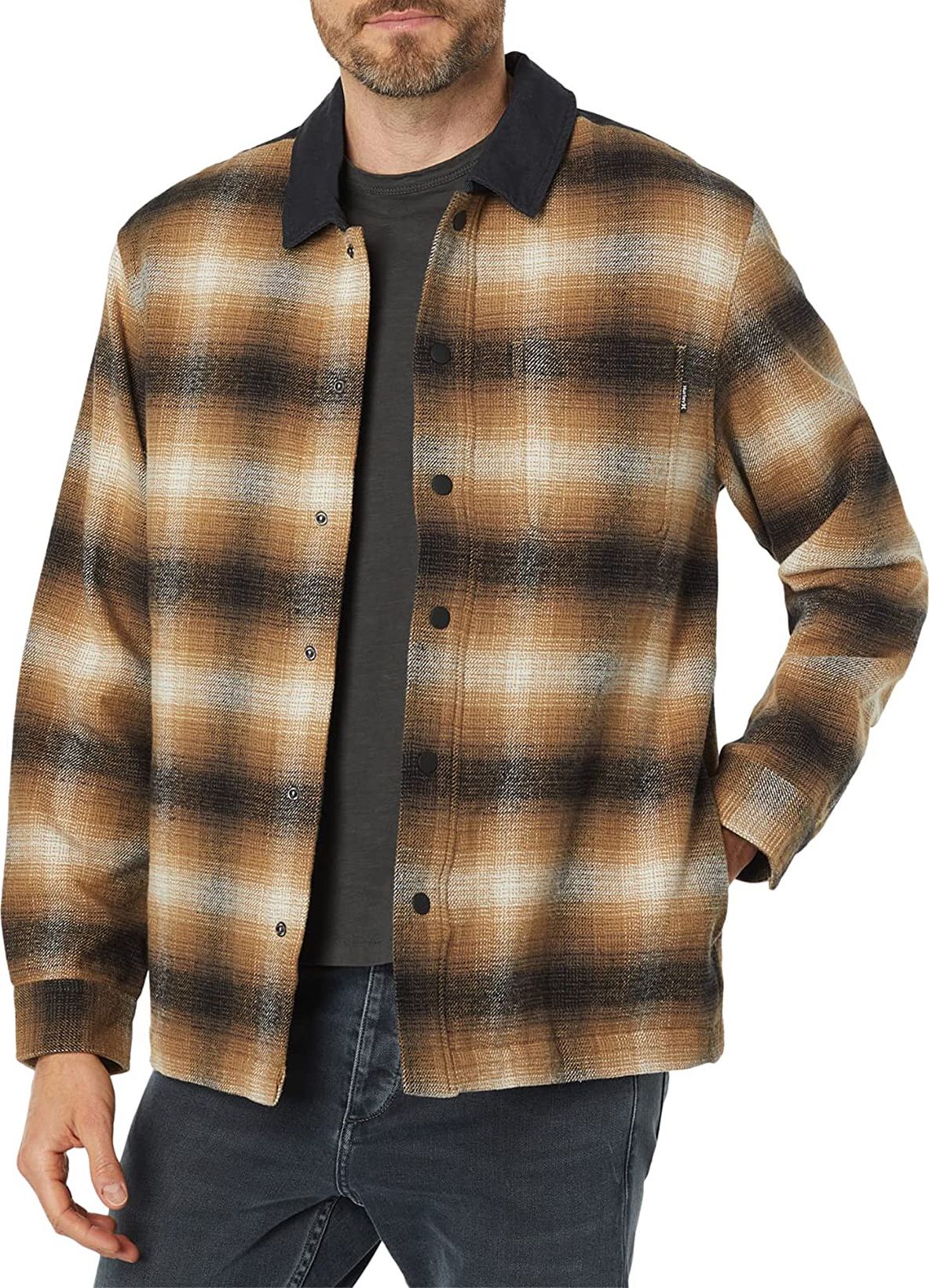 Hurley Men's Bixby Long Sleeve Overshirt product image