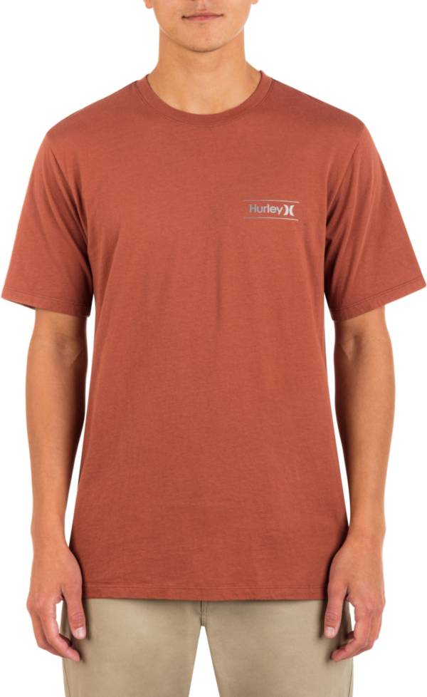 Hurley Men's Everyday Washed One and Only Slashed Short Sleeve T-Shirt product image