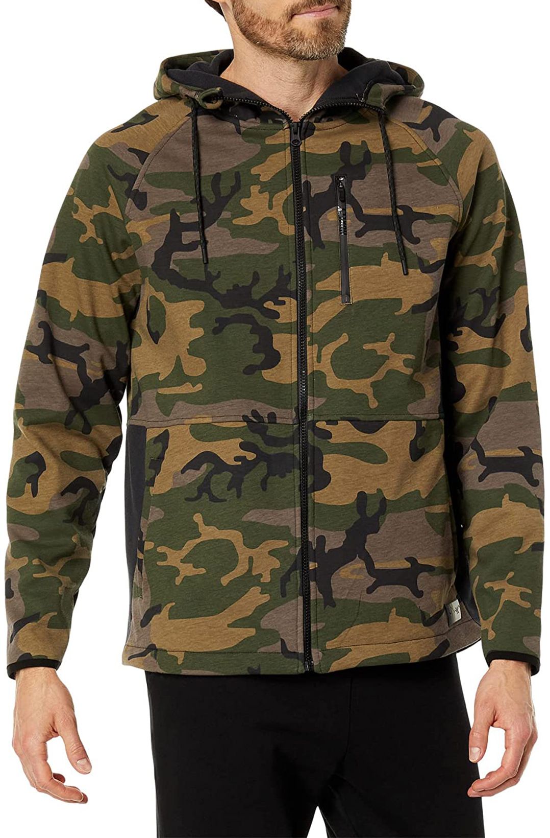 Hurley Men's Wilder Camo Heat Full-Zip Hooded Sweatshirt product image