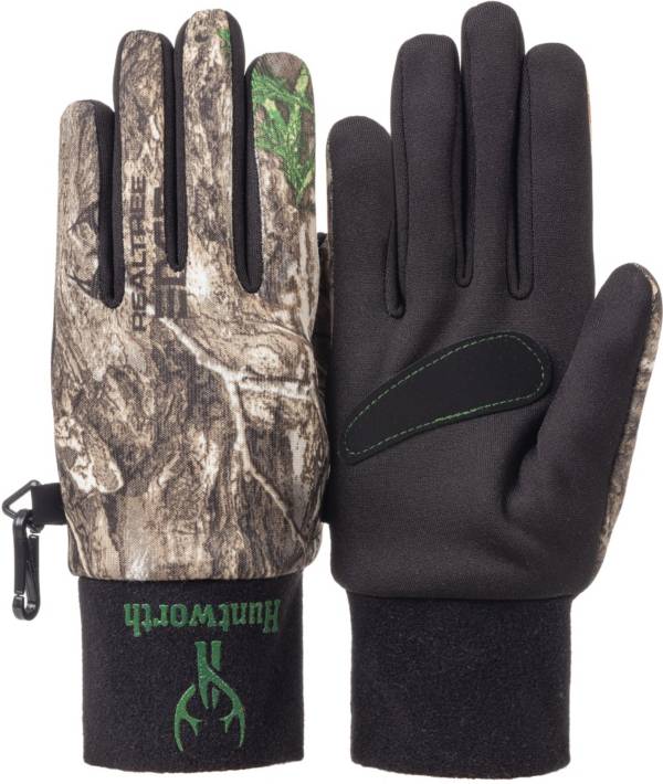 Huntworth Kids' Light Weight Stretch Fleece Shooters Gloves product image