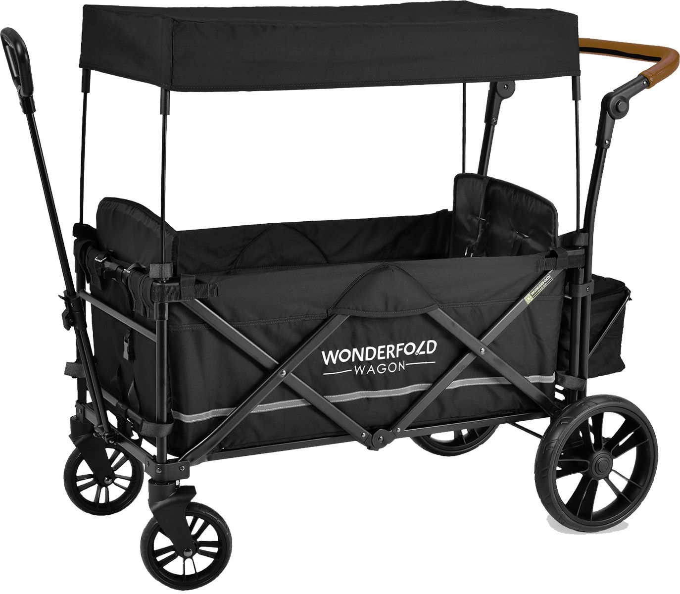 WonderFold Outdoor X2 Push & Pull Double Stroller Wagon
