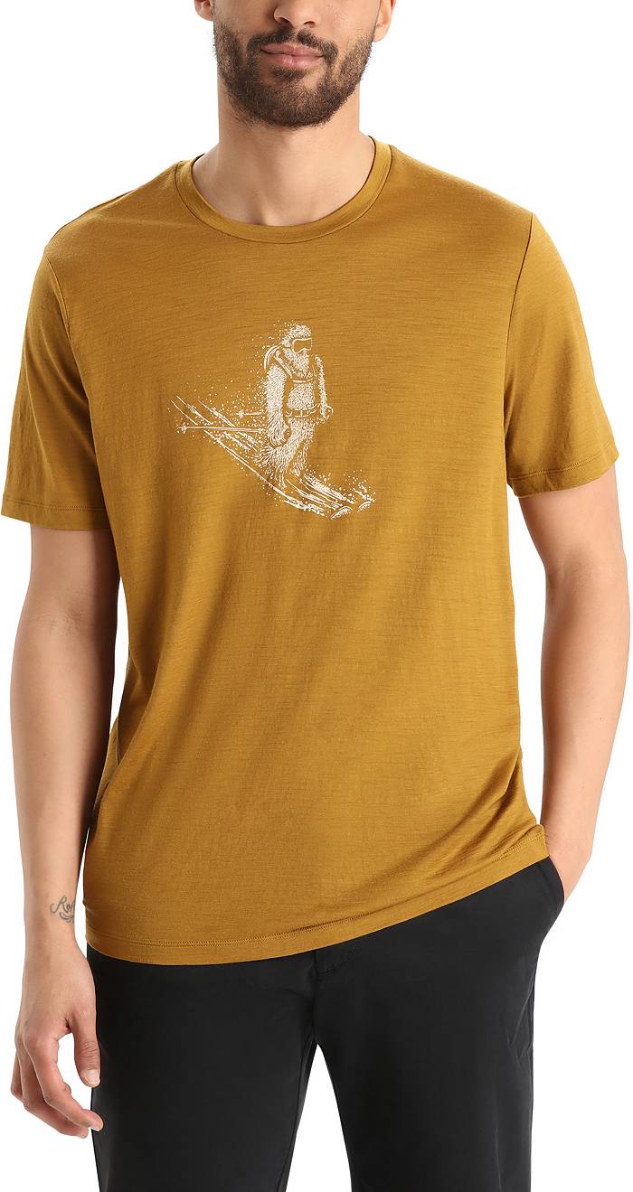 Merino Tech Lite II Short Sleeve T-Shirt Skiing Yeti - Icebreaker (US)