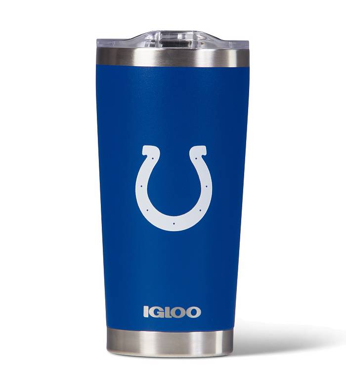 Logo Brands Indianapolis Colts 30-fl oz Stainless Steel White Cup