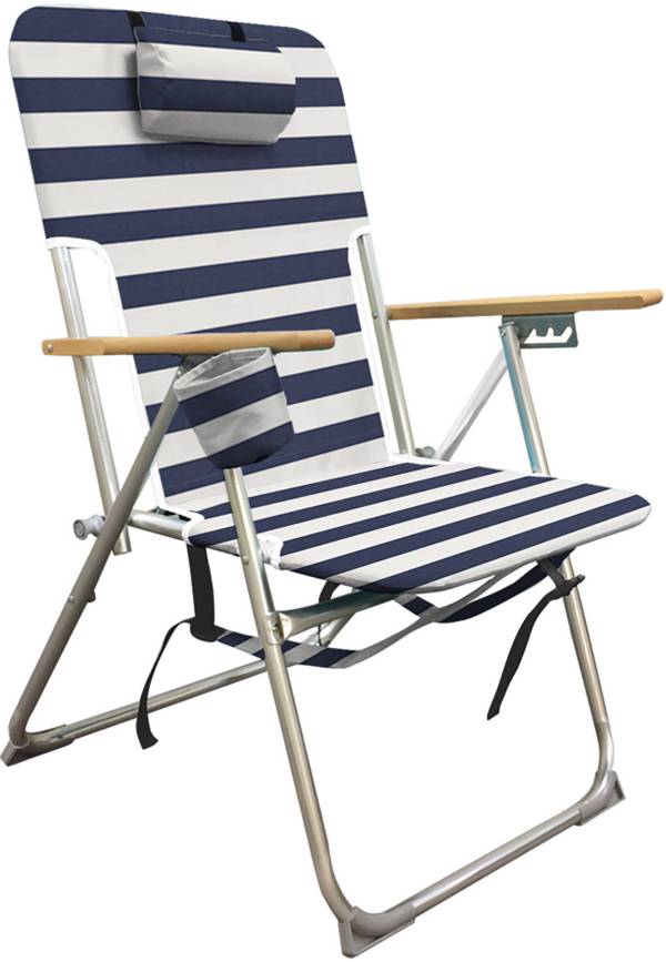 caribbean joe high weight capacity beach chair in red