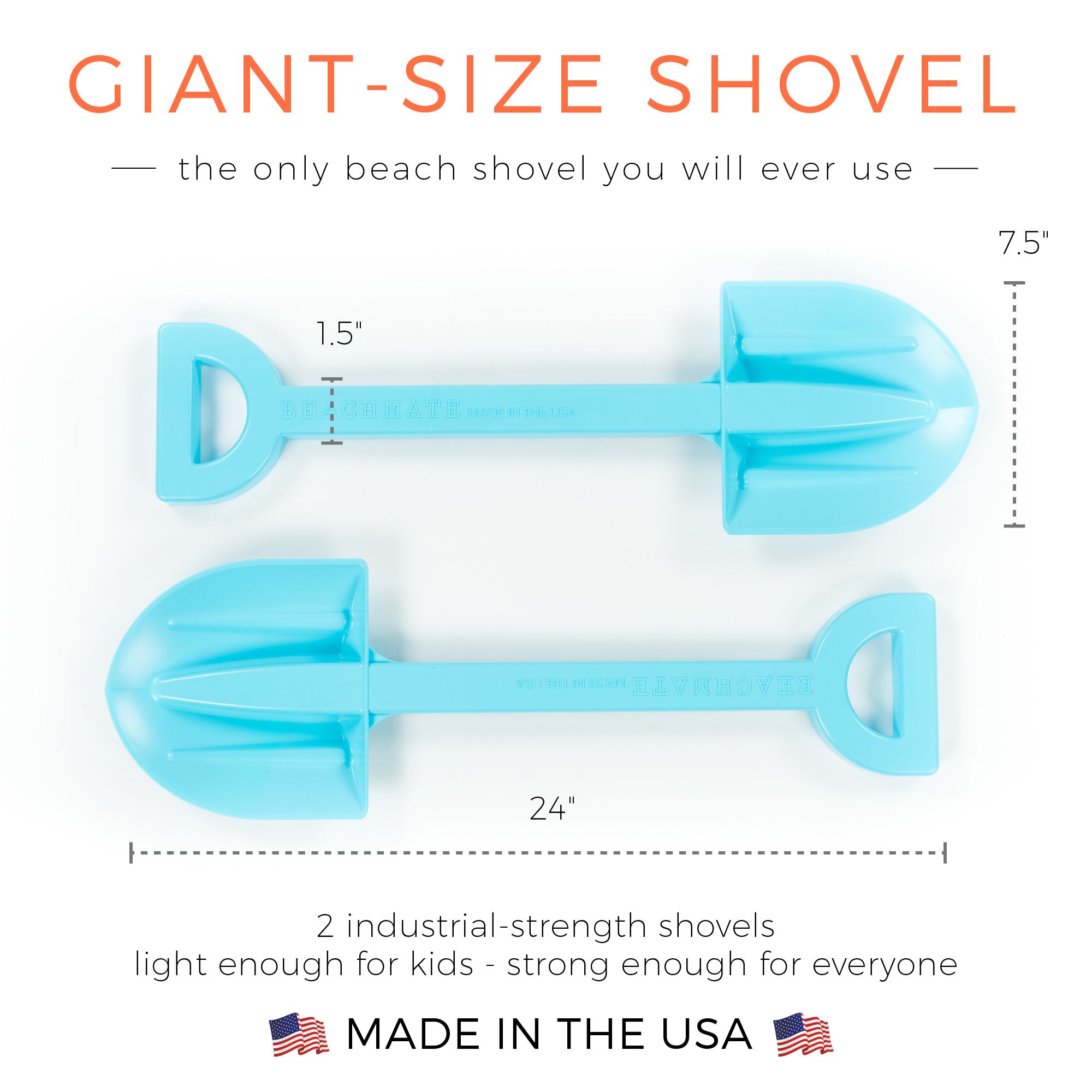 Beachmate Backbone Shovel product image