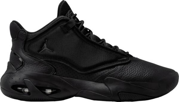Jordan Max Aura 4 Basketball Shoes in Black/Black Size 7.5 Leather/Polyester Finish Line Sport & Swimwear Sportswear Sports Shoes Basketball 