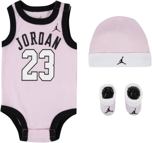 Jordan Infant Girls' 23 Jersey 3-Piece Bodysuit Set product image
