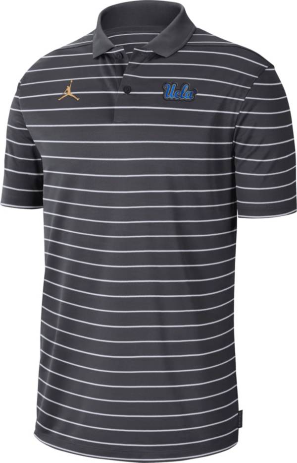 Jordan Men's UCLA Bruins Grey Football Sideline Victory Dri-FIT Polo product image