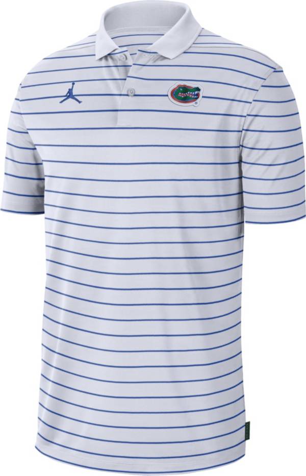 Jordan Men's Florida Gators White Football Sideline Victory Dri-FIT Polo product image