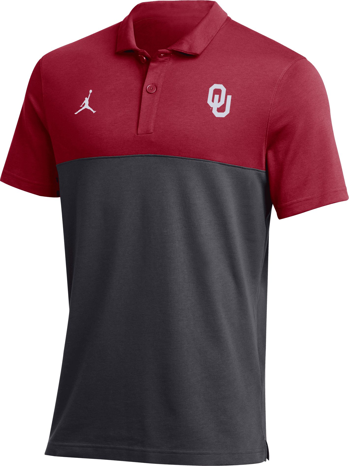 Jordan Men's Oklahoma Sooners Crimson Dri-FIT Polo