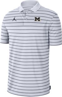 Jordan Men's Michigan Wolverines White Football Sideline Victory