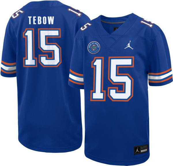 Florida Gators #15 Tim Tebow Blue Stitching NCAA Jersey