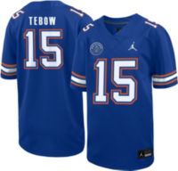 Men's Jordan Brand Tim Tebow White Florida Gators Ring of Honor Untouchable Replica Jersey Size: Medium