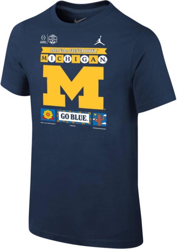 Jordan Youth 2022-23 College Football Playoff Fiesta Bowl Bound Michigan Wolverines T-Shirt product image
