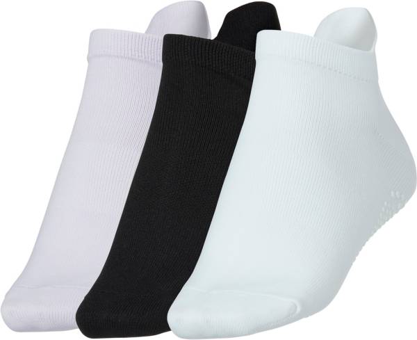 CALIA Women's 3 Pack Gripper Technical Tab Socks