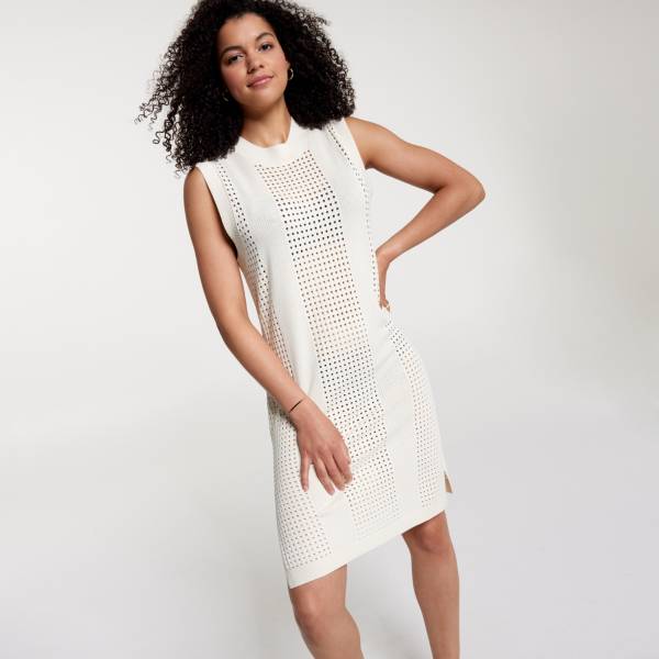 Paola Backless Crochet Dress