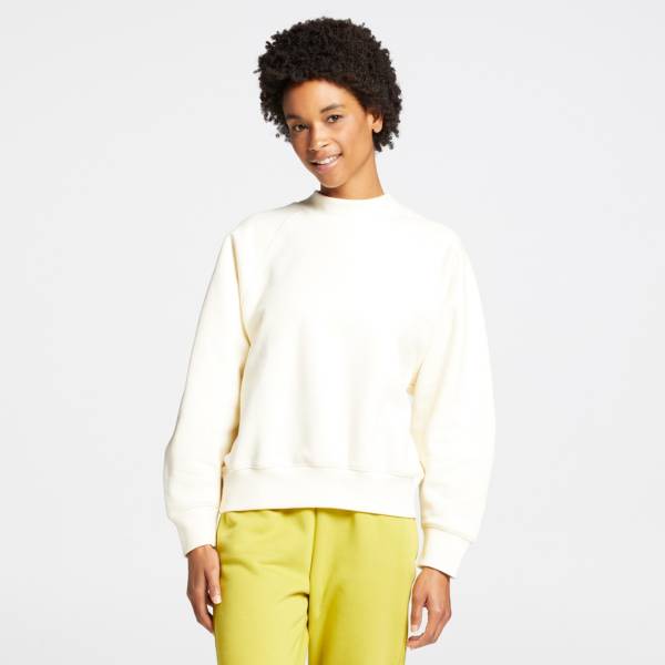CALIA Women's Pleat Sleeve Mock Neck Sweatshirt product image