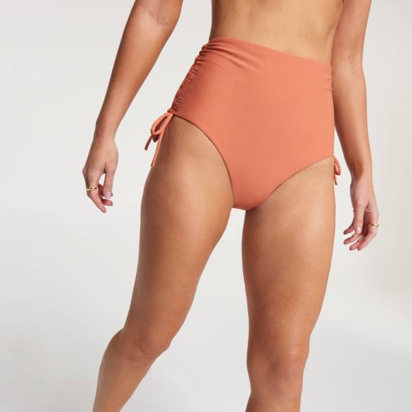 Women's High Waist Bikini Bottoms Ruched