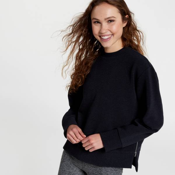 CALIA Women's Side Zip Sweatshirt