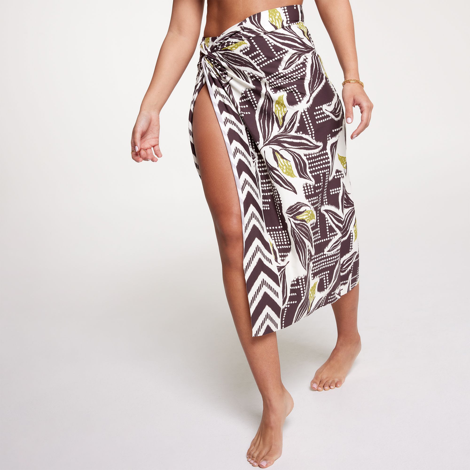 CALIA Women's High Waisted Twisted Knot Sarong product image