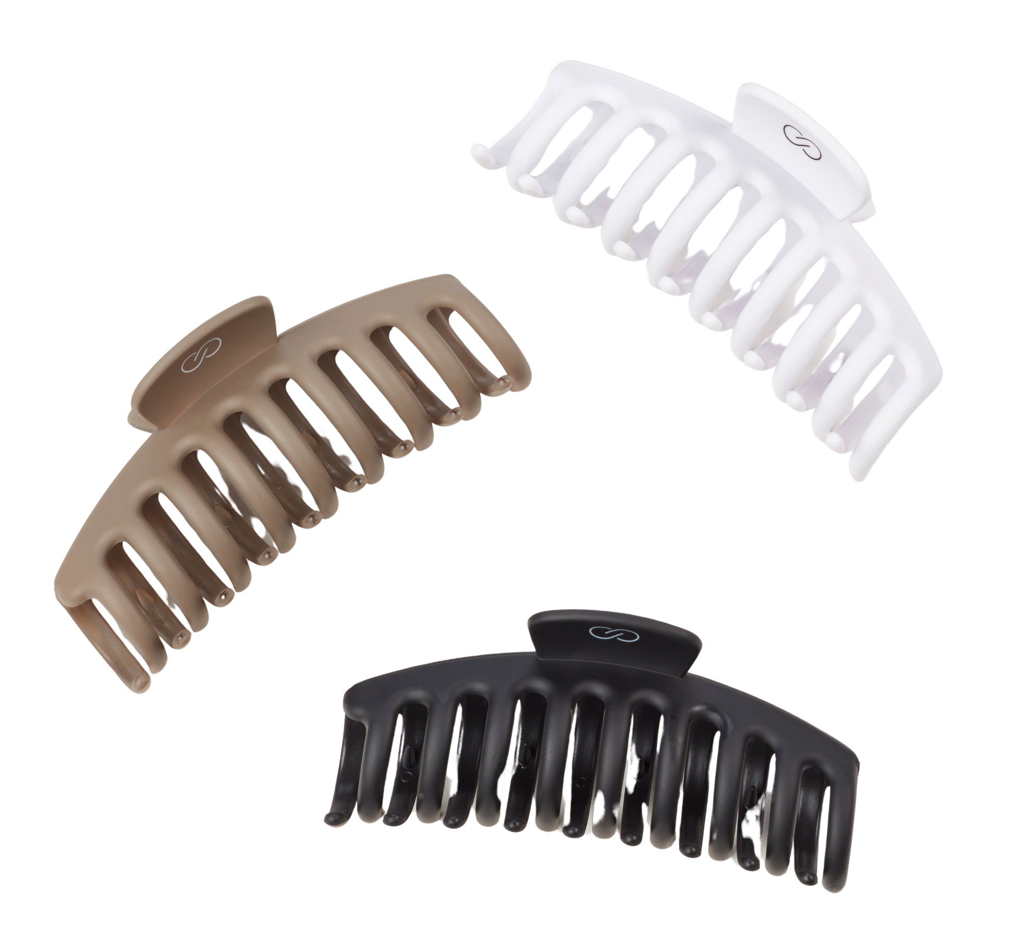 CALIA Women's 3-Pack Matte Claw Clips product image