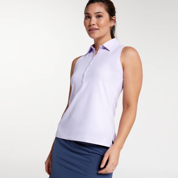 Womens golf 2024 polo sleeveless