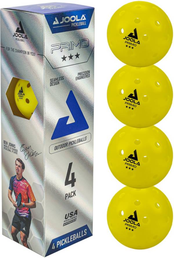 JOOLA Primo Indoor and Outdoor Pickleball Balls - 4 Pack product image
