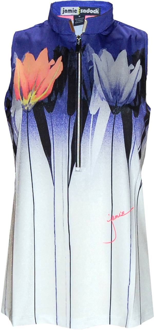 Jamie Sadock Women's Sleeveless Tulips Golf Polo product image