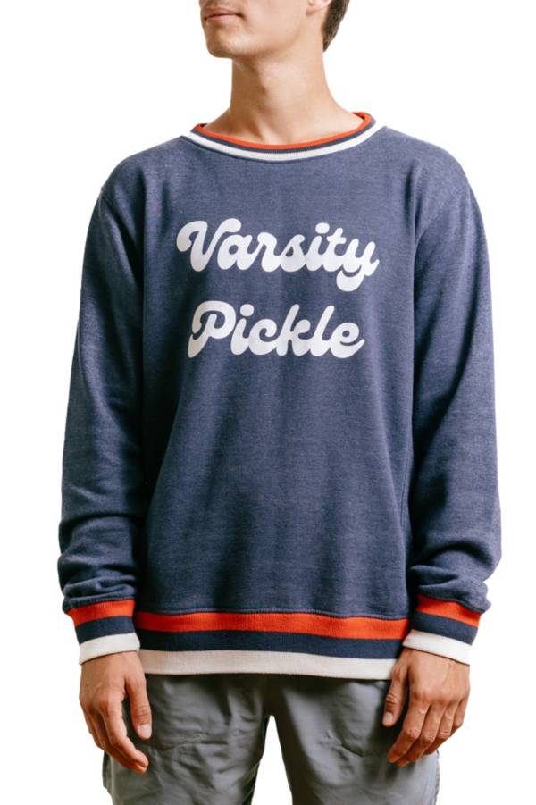 Varsity Pickle Oversized Vintage Varsity Pickleball Sweatshirt product image