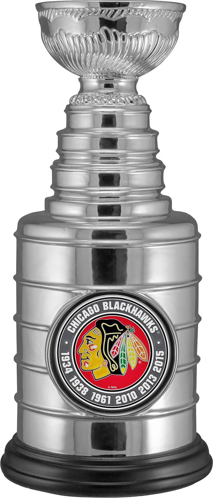 The Sports Vault NHL Chicago Blackhawks 8-Inch Stanley Cup Champions Trophy Replica
