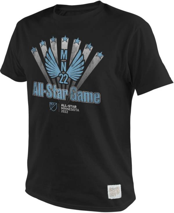 Retro Brand 2022 MLS All-Star Game Multi-Graphic Black T-Shirt product image