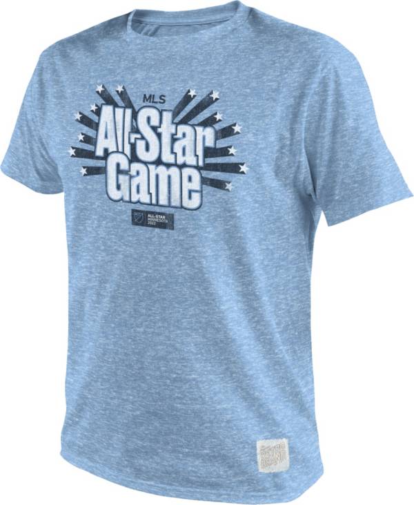 Retro Brand 2022 MLS All-Star Game Wordmark Light Blue T-Shirt product image