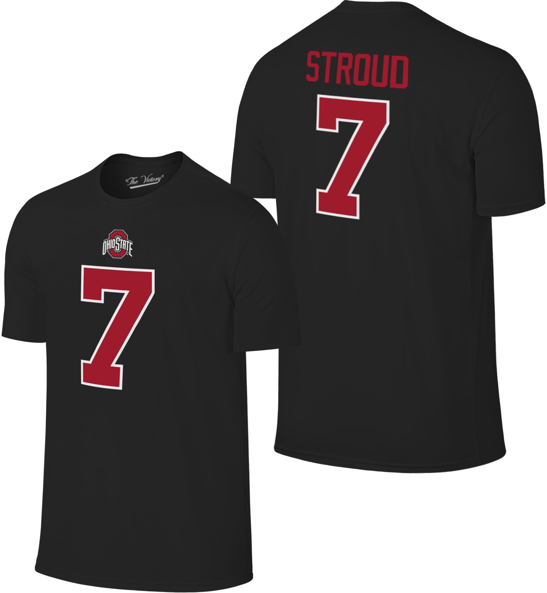 Original Retro Brand Men's Ohio State Buckeyes CJ Stroud #7 T-Shirt