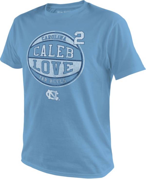Original Retro Brand Men's North Carolina Tar Heels Carolina Blue Caleb Love T-Shirt product image
