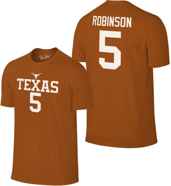 Original Retro Brand Men's Texas Longhorns Burnt Orange Bijan Robinson #5 T-Shirt product image