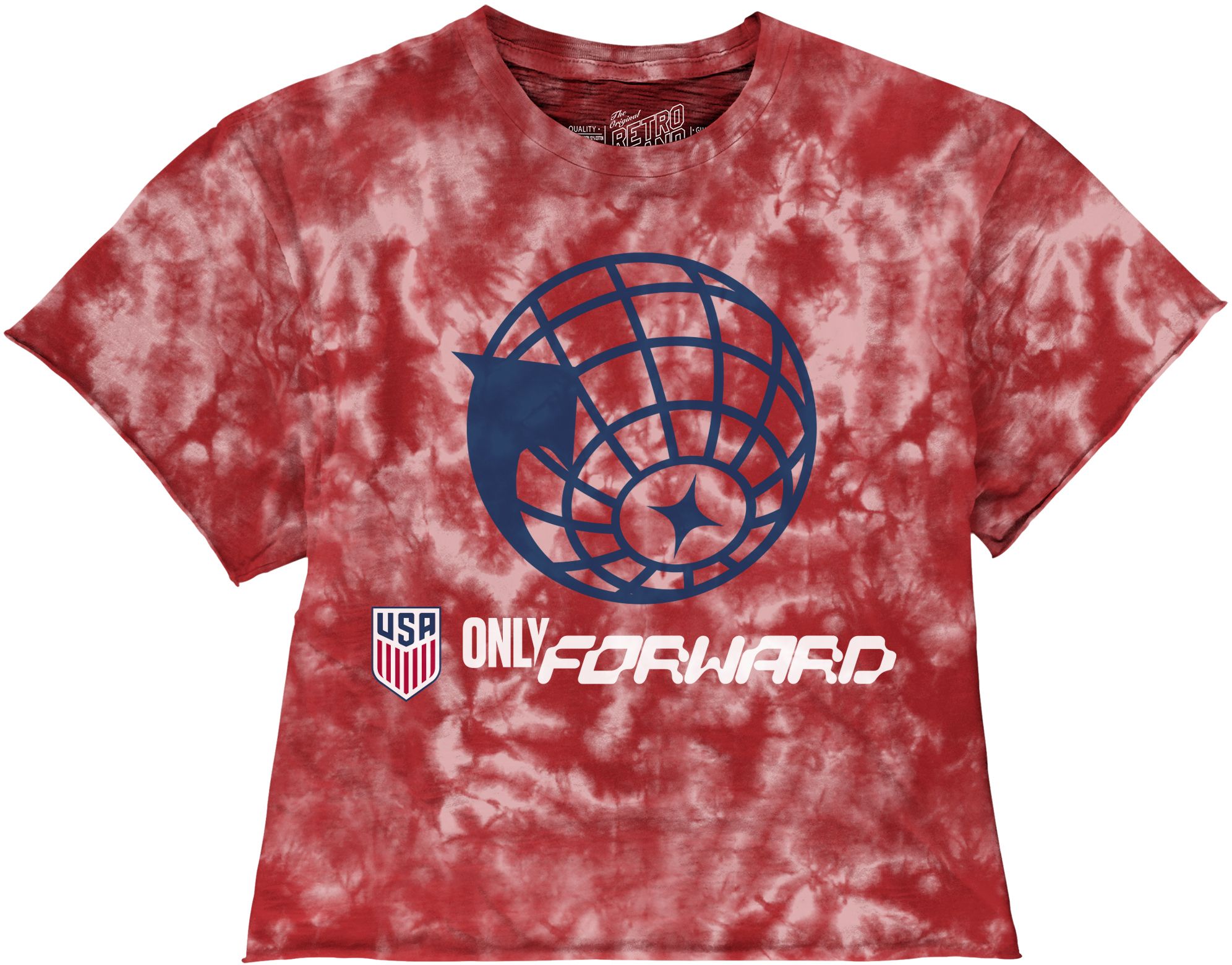 Retro Brand Women's USMNT Red Crop Top T-Shirt | Dick's Sporting Goods