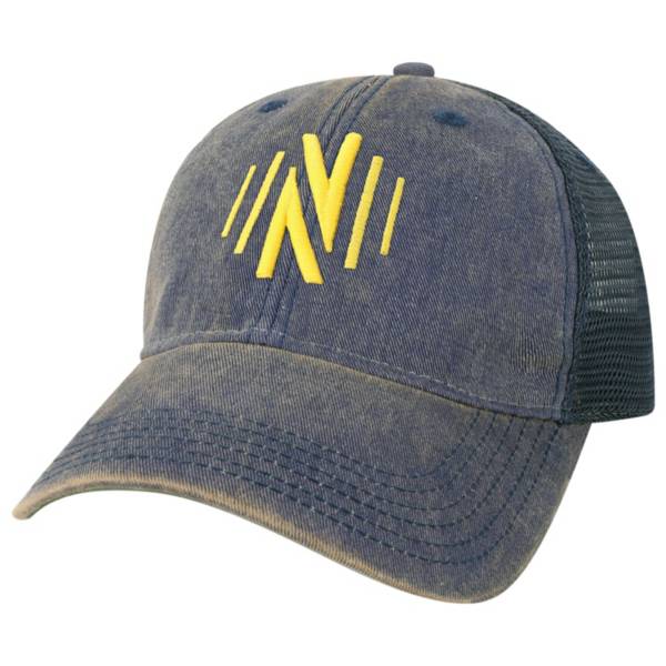 League-Legacy Nashville SC Navy Patch Adjustable Trucker Hat product image