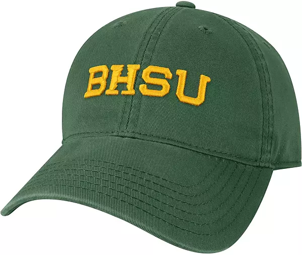 League-Legacy Men's Black Hills State Yellow Jackets Green EZA Adjustable Hat