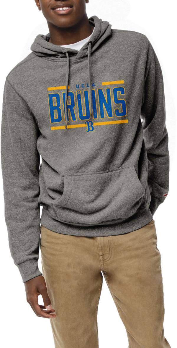 Men's Colosseum Black UCLA Bruins Arch & Logo Crew Neck Sweatshirt
