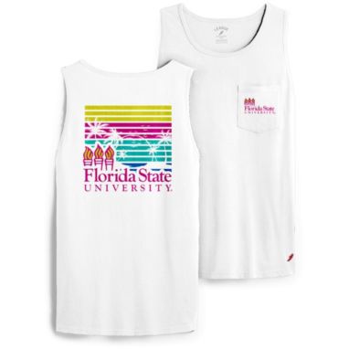 sorry, League-Legacy Men's Florida State Seminoles White Pocket Tank Top is currently out of stock