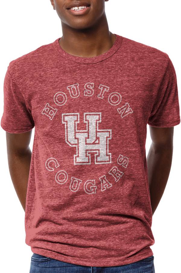 League-Legacy Men's Houston Cougars Red Victory Falls T-Shirt product image