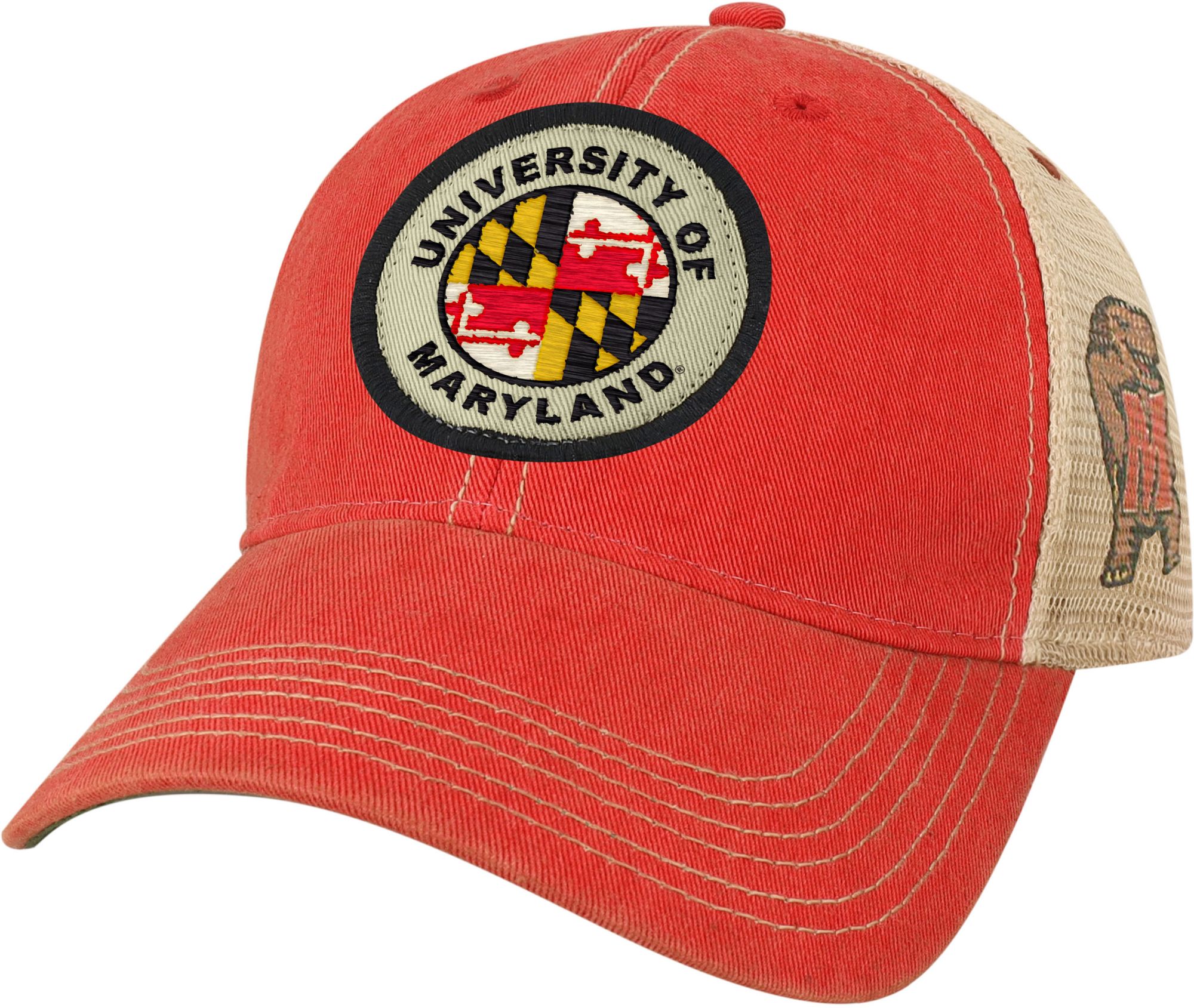 League-Legacy Men's Maryland Terrapins Red Pride OFA Trucker Hat