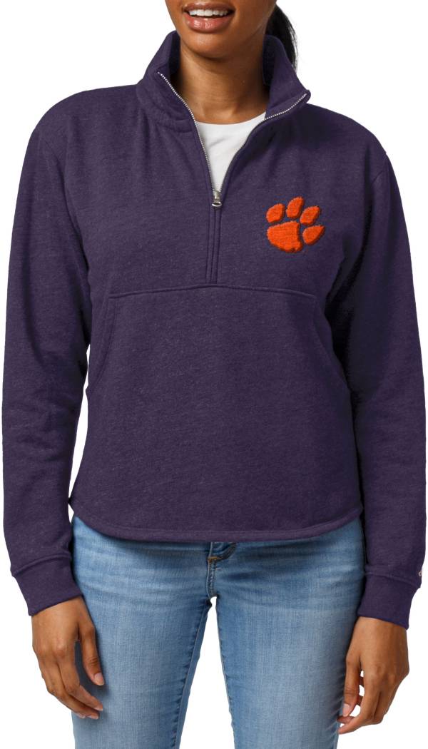 League-Legacy Women's Clemson Tigers Regalia Victory Springs Quarter-Zip product image
