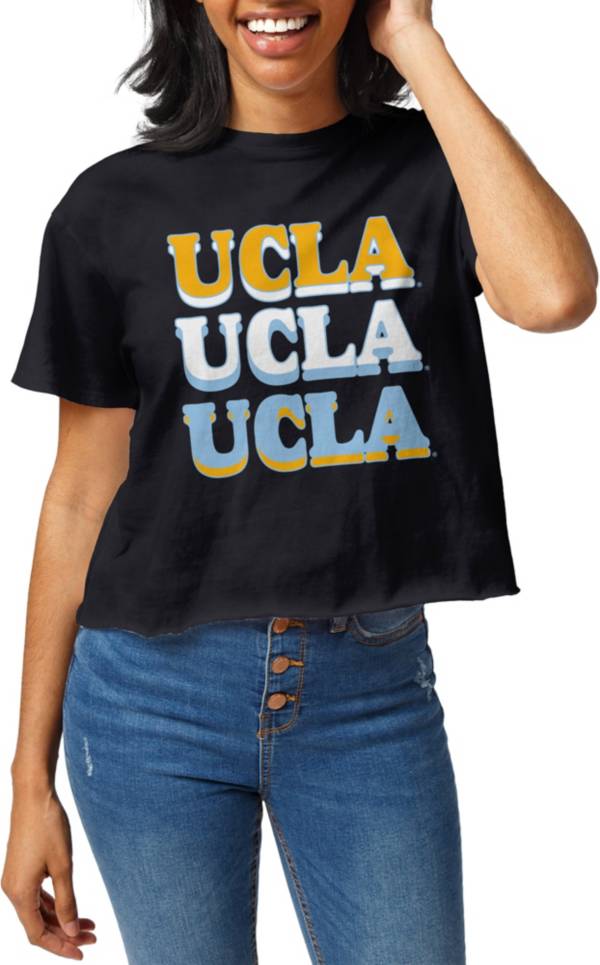League-Legacy Women's UCLA Bruins True Blue Clothesline Cotton Crop T-Shirt product image