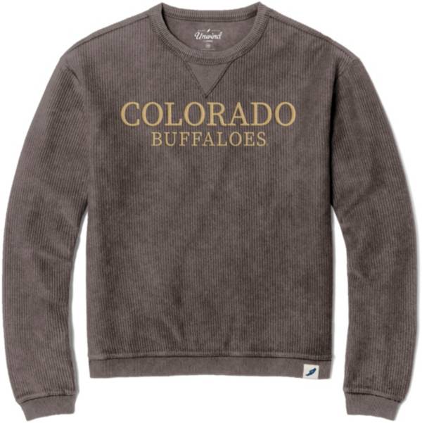 League-Legacy Women's Colorado Buffaloes Graphite Timber Crew Neck Sweatshirt product image