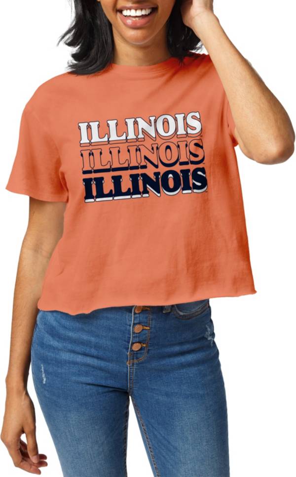 Illinois Fighting Illini Youth FamILLy Orange T-Shirt